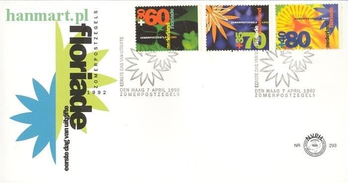 Znaczek Holandia 1992 Mi 1436-1438 FDC
