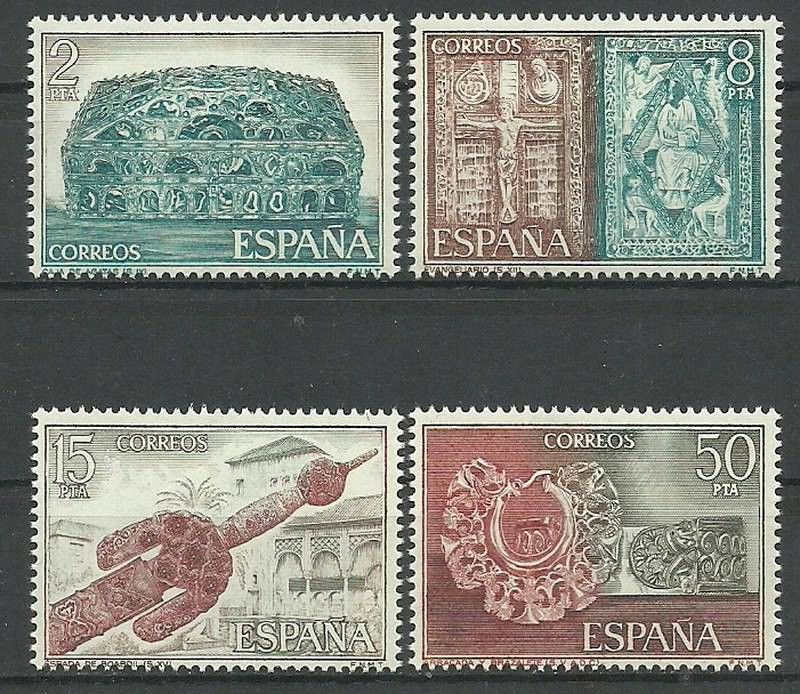 Znaczek Hiszpania 1975 Mi 2138-2141 Czyste **
