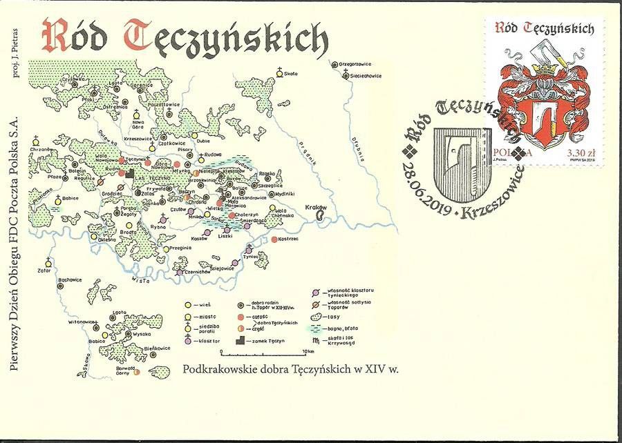 Znaczek Polska 2019 Mi 5137 Fi 4987 FDC