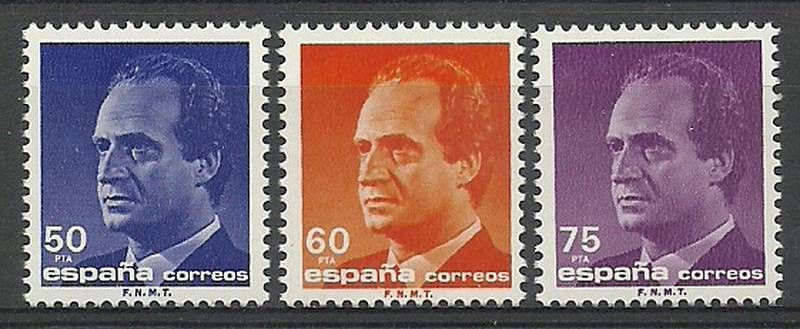 Znaczek Hiszpania 1989 Mi 2882-2884 Czyste **