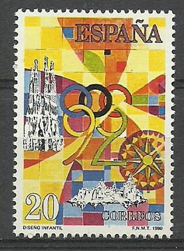 Znaczek Hiszpania 1990 Mi 2926 Czyste **