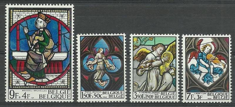 Znaczek Belgia 1969 Mi 1575-1578 Czyste **