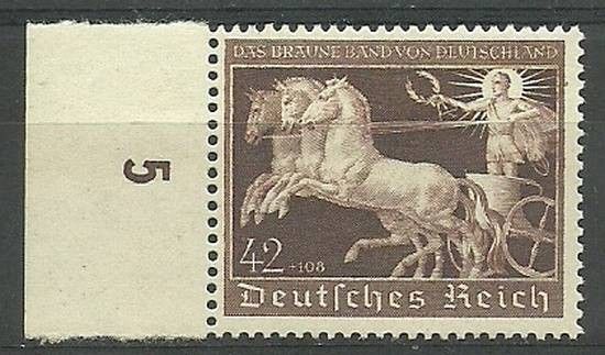 Znaczek Deutsches Reich / III Rzesza 1940 Mi 747 Czyste **