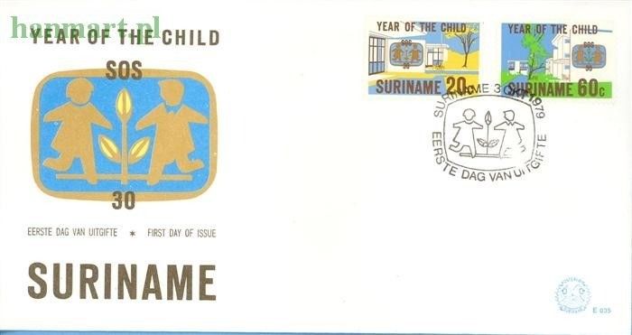 Znaczek Surinam 1979 FDC
