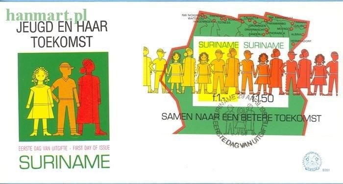 Znaczek Surinam 1981 FDC