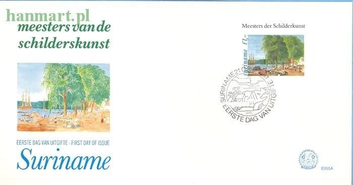 Znaczek Surinam 1981 Mi bl 31 FDC