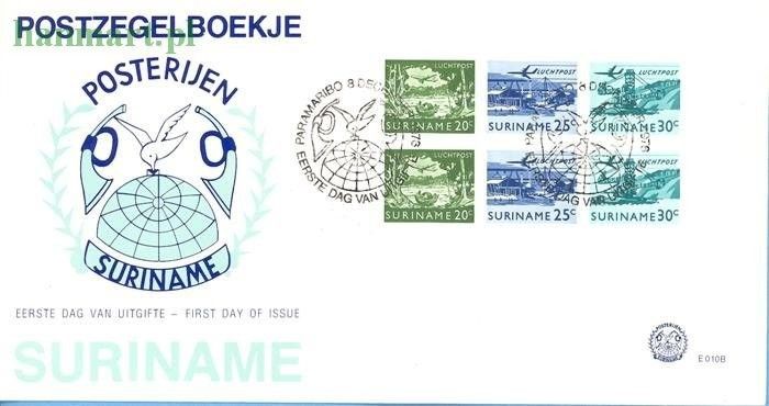 Znaczek Surinam 1976 Mi bl 2 FDC