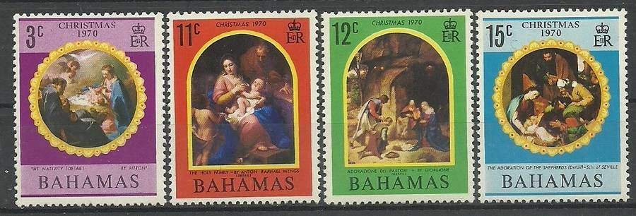 Znaczek Bahamy 1970 Mi 314-317 Czyste **