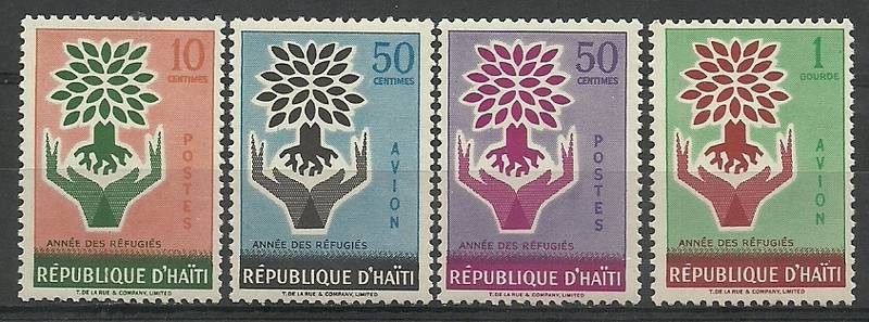 Znaczek Haiti 1962 Mi 706-709 Czyste **