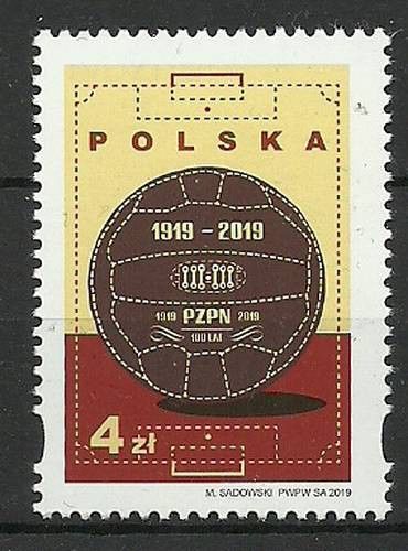 Znaczek Polska 2019 Mi 5142 Fi 4992 Czyste **