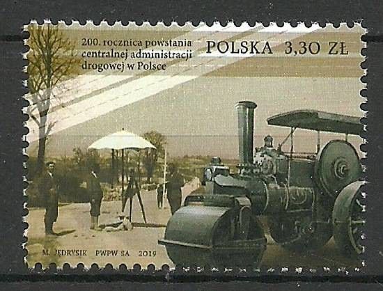 Znaczek Polska 2019 Mi 5148 Fi 4998 Czyste **