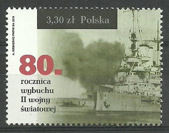 Znaczek Polska 2019 Mi 5151 Fi 5001 Czyste **