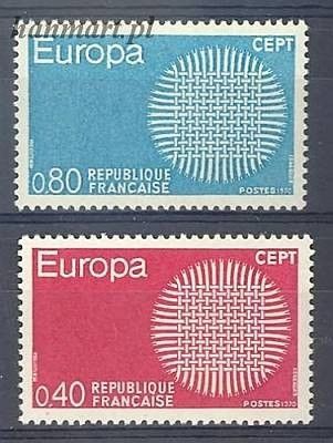 Znaczek Francja 1970 Mi 1710-1711 Czyste **