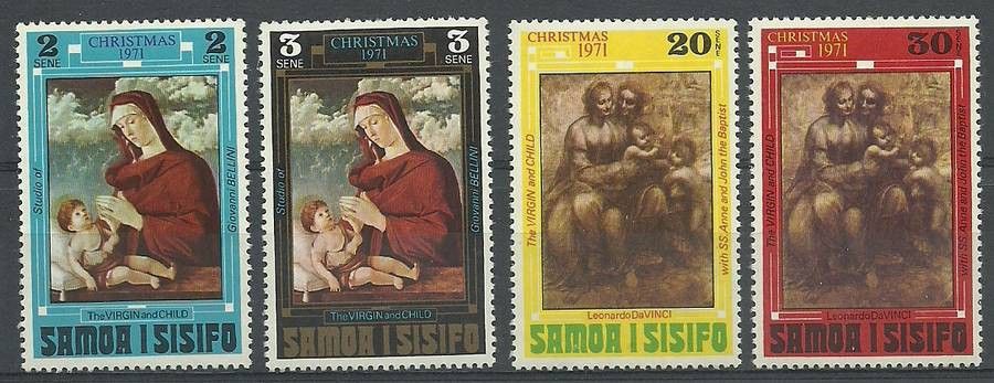Znaczek Samoa 1971 Mi 245-248 Czyste **