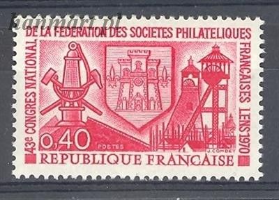 Znaczek Francja 1970 Mi 1714 Czyste **