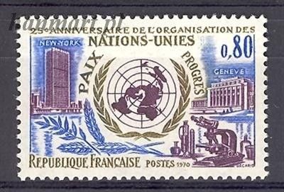 Znaczek Francja 1970 Mi 1729 Czyste **