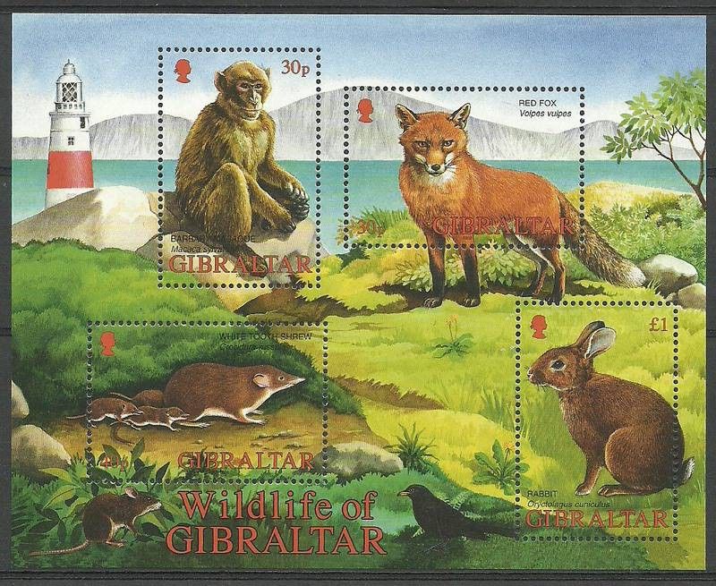 Znaczek Gibraltar 2002 Mi bl 51 Czyste **