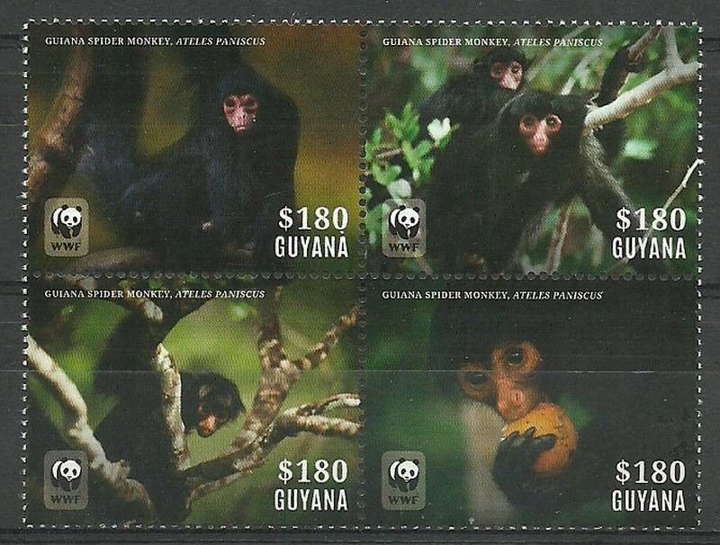 Znaczek Gujana 2014 Mi 8812-8815 Czyste **