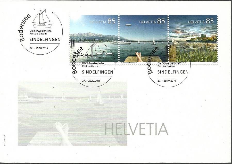 Znaczek Szwajcaria 2016 Mi 2440 FDC