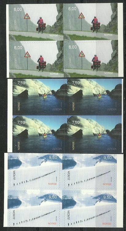 Znaczek Norwegia 2004 Mi 1497-1499DoDu Czyste **