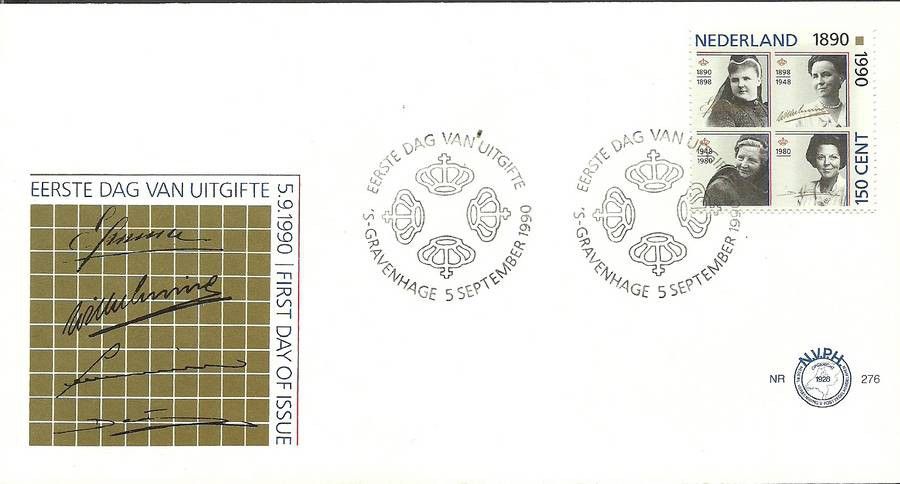 Znaczek Holandia 1990 Mi 1390 FDC