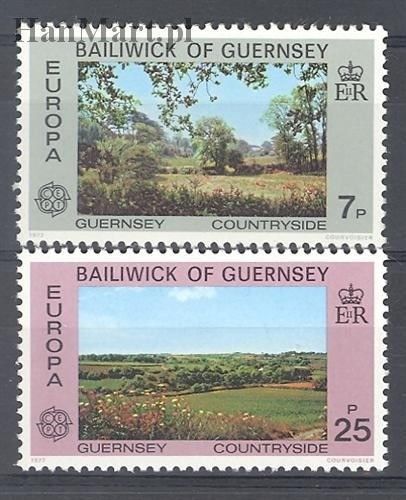 Znaczek Guernsey 1977 Mi 147-148 Czyste **