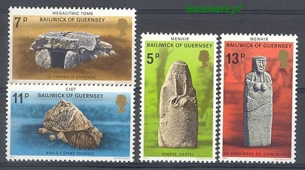 Znaczek Guernsey 1977 Mi 149-152 Czyste **