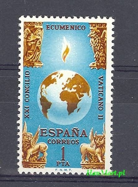 Znaczek Hiszpania 1965 Mi 1590 Czyste **
