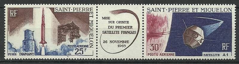 Znaczek Saint-Pierre i Miquelon 1966 Mi 413-414 Czyste **