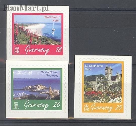 Znaczek Guernsey 1997 Mi 736-738 Czyste **