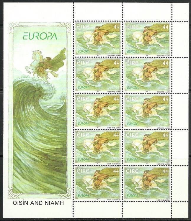 Znaczek Irlandia 1997 Mi ark 1001 Czyste **