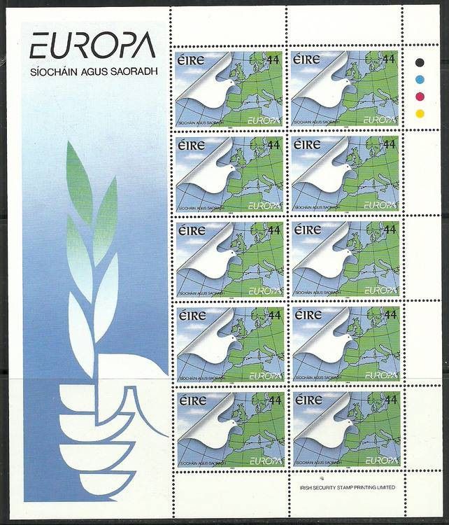 Znaczek Irlandia 1995 Mi ark 891 Czyste **