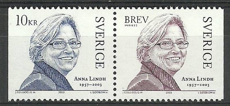 Znaczek Szwecja 2003 Mi 2382-2383 Czyste **