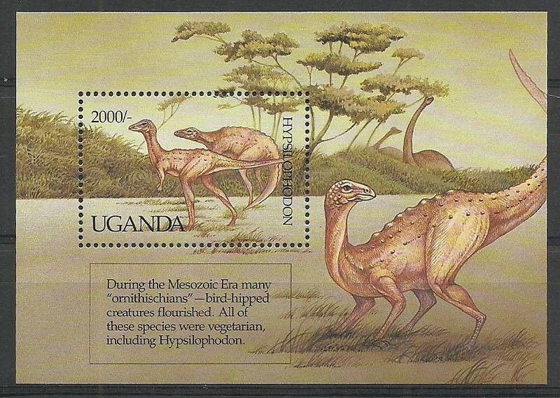 Znaczek Uganda 1992 Mi bl 161 Czyste **