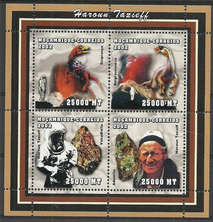 Znaczek Mozambik 2002 Mi ark 2536-2539 Czyste **