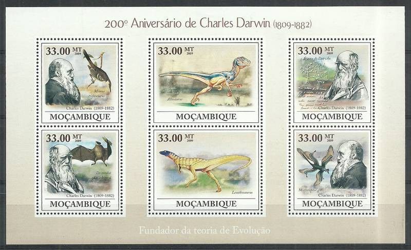 Znaczek Mozambik 2009 Mi ark 3434-3439 Czyste **