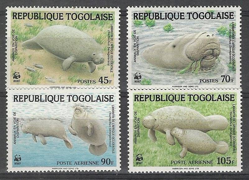 Znaczek Togo 1984 Mi 1763-1766 Czyste **