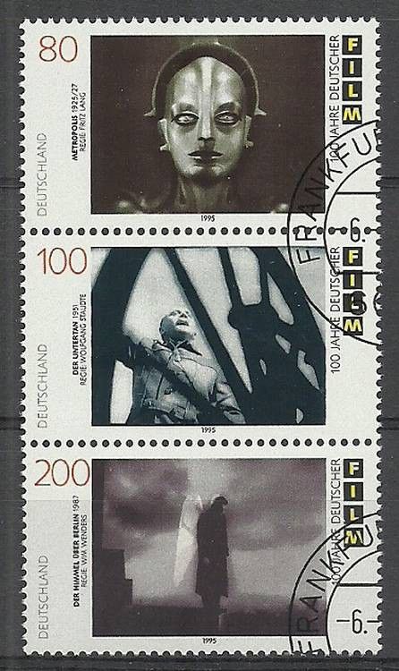 Znaczek Niemcy 1995 Mi 1815-1817 Stemplowane