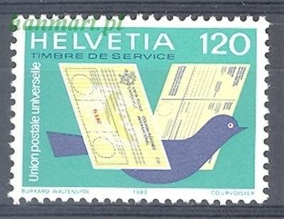 Znaczek Szwajcaria 1983 Mi upu 14 Czyste **