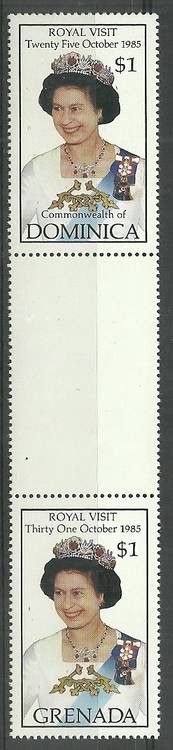 Znaczek Dominika 1985 Mi (GRD) Czyste **