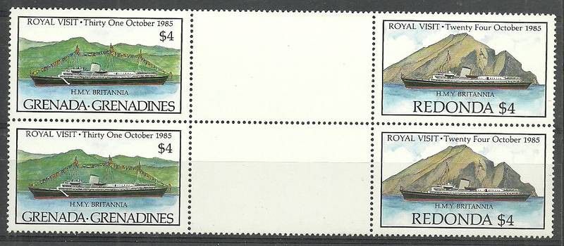 Znaczek Grenada i Grenadyny 1985 Mi (RDN) Czyste **