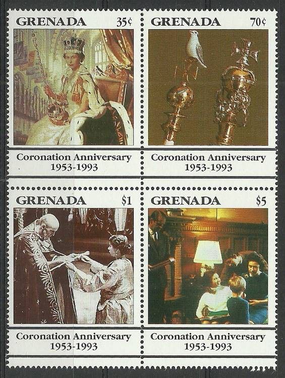 Znaczek Grenada 1993 Mi 2559-2562 Czyste **