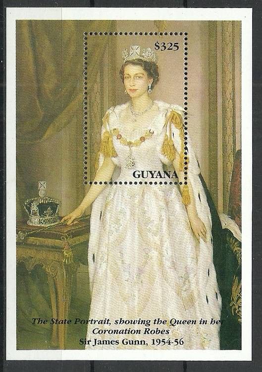 Znaczek Gujana 1993 Mi bl 258 Czyste **