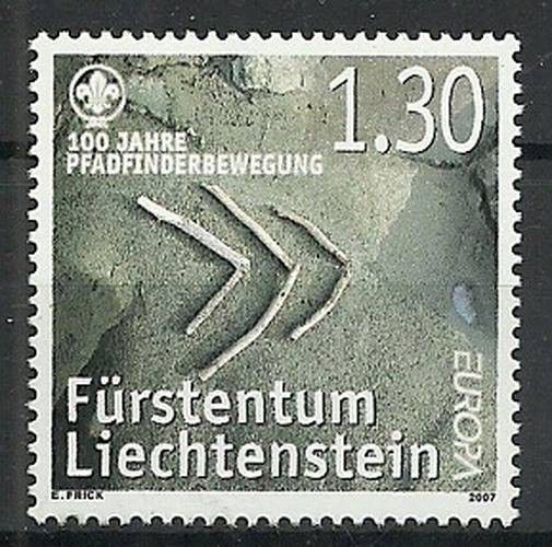 Znaczek Liechtenstein 2007