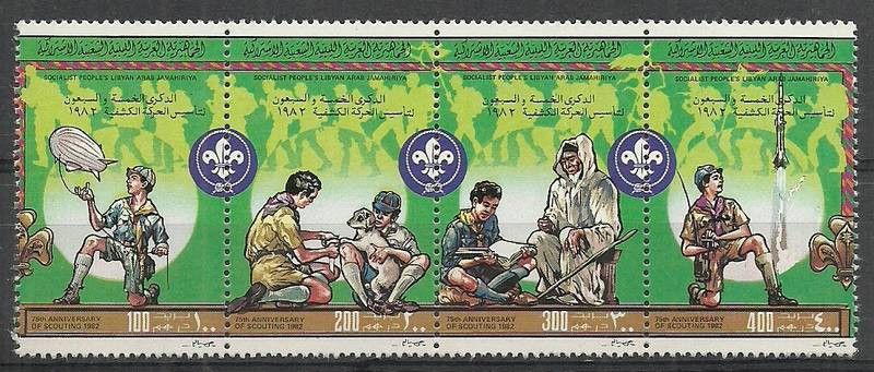 Znaczek Libia 1982 Mi 980-983 Czyste **