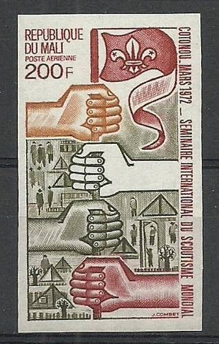 Znaczek Mali 1972 Mi 314B Czyste **