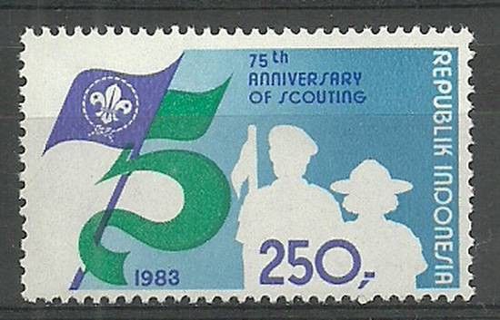 Znaczek Indonezja 1983 Mi 1084 Czyste **