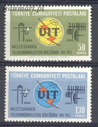 Znaczek Turcja 1965 Mi 1949-1950 Czyste **