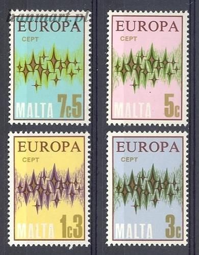 Znaczek Malta 1972 Mi 450-453 Czyste **