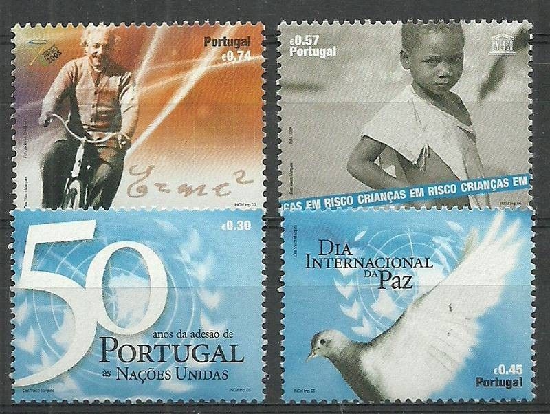 Znaczek Portugalia 2005 Mi 2978-2981 Czyste **